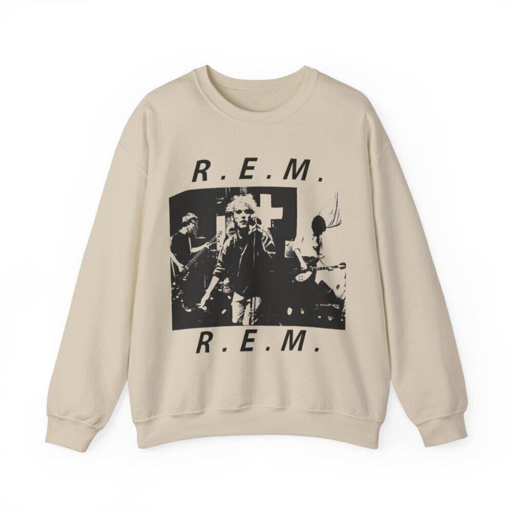 Indie Alternative Rock Rem Music Retro Fan Sweatshirt
